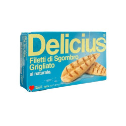 DELICIUS FILETTO DI SGOMBRO GRIGLIATO NATURALE 85 GR.