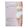 SLIP DONNA IN COTONE BIELASTICO COTONELLA MIDI ESSENTIALS 3363 - (2 CAPI IN OGNI CONFEZIONE)