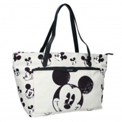 TOPOLINO BORSA CHIARA DI MICKEY MOUSE QUALCOSA DI SPECIALE 32x56x19CM