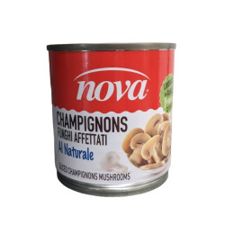 NOVA FUNGHI CHAMPIGNONS AFFETTATI AL NATURALE 190 GR.