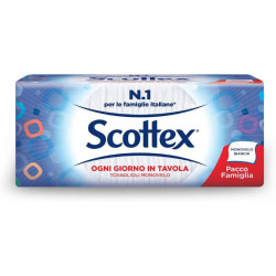 SCOTTEX TOVAGLIOLI MONOVELO FAMIGLIA 200 PEZZI