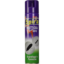 SPIRA INSETTICIDA SPRAY CONTRO SCARAFAGGI E FORMICHE 400 ML