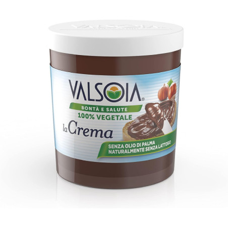 VALSOIA CREMA SPALMABILE ALLA NOCCIOLA 200 GR.