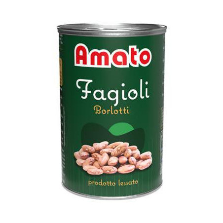 AMATO FAGIOLI BORLOTTI 400 GR.