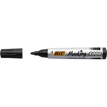 BIC MARCATORE ACRILICO 2000 PUNTA TONDA 1.7MM NERO