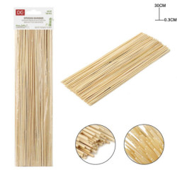 SPIEDINI IN BAMBOO DA 30 CM - 100 PZ