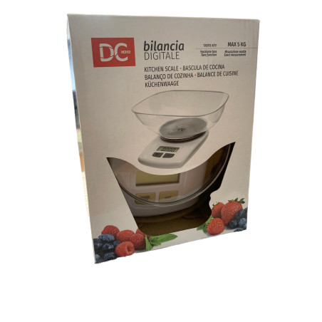 BILANCIA DA CUCINA DIGITALE 5KG MAX