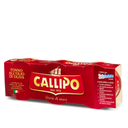 CALLIPO TONNO ALL'OLIO DI OLIVA 3X80 GR.