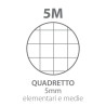 BLASETTI ONE COLOR PASTELPLUS 5M QUADERNONE A QUADRETTI 5MM SENZA MARGINI