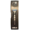 (EDIZIONE LIMITATA) SET GILLETTE MACH 3 TURBO JUSTICE LEAGUE - RASOIO MACH 3 + 3 TESTINE DI RICAMBIO + VISORE DI REALTÀ VIRTUALE