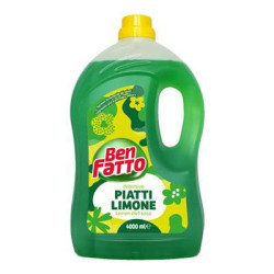 BEN FATTO DETERSIVO PER PIATTI AL LIMONE 4 LT.