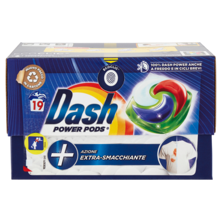 DASH POWER PODS EXTRA-SMACCHIANTE 19 LAVAGGI