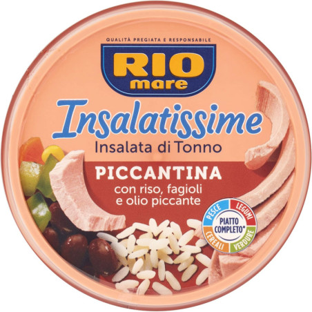 RIO MARE INSALATISSIME INSALATA DI TONNO PICCANTINA 220 GR.