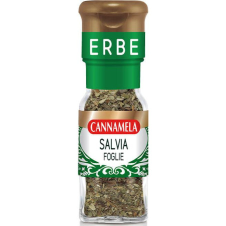 CANNAMELA SALVIA IN FOGLIE IN VETRO 8 GR.