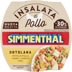 SIMMENTHAL INSALATA DI POLLO ORTOLANA 160 GR.