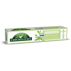 ANTICA ERBORISTERIA DENTIFRICIO BIANCO DELICATO CON ALOE VERA E BAMBOO 75 ML.