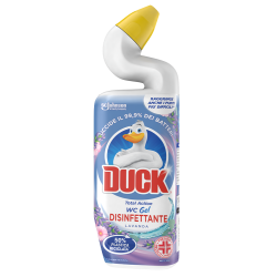 DUCK TOTAL ACTION GEL DISINFETTANTE LAVANDA 750 ML.