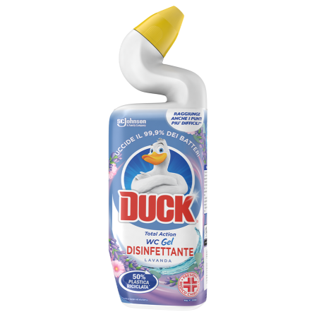 DUCK TOTAL ACTION GEL DISINFETTANTE LAVANDA 750 ML.