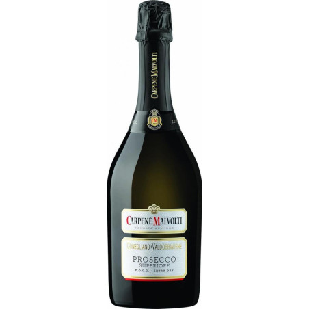 CARPENÈ-MALVOLTI CONEGLIANO VALDOBBIADENE PROSECCO SUPERIORE EXTRA DRY D.O.C.G. VOL. 11° 75 CL.