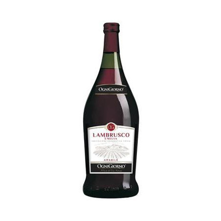 ZONIN OGNI GIORNO VINO ROSSO LAMBRUSCO AMABILE 8,5° 1,5 LT.