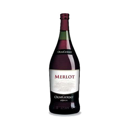 ZONIN OGNI GIORNO VINO ROSSO MERLOT DEL VENETO 11,5° 1,5 LT.