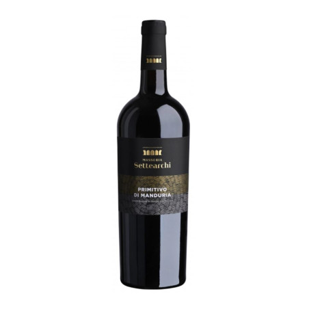 SETTEARCHI VINO ROSSO PRIMITIVO DI MANDURIA VOL.14,5° 75 CL.