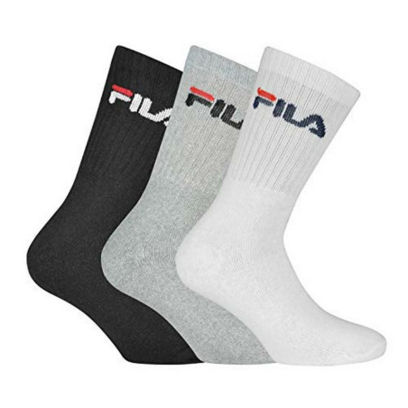 FILA F9505 CALZINI DA TENNIS IN SPUGNA UNISEX - CONFEZIONE DA 3 PAIA