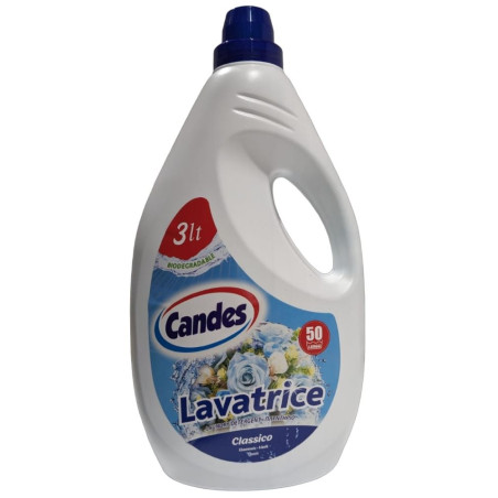 CANDES DETERSIVO LAVATRICE CLASSICO 50 LAVAGGI 3 LT