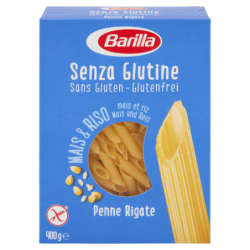 BARILLA PENNE RIGATE SENZA GLUTINE 400 GR.