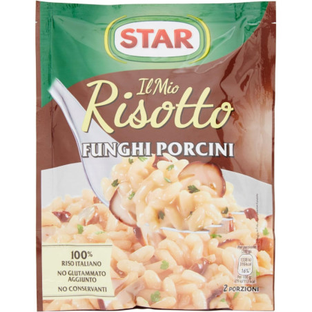 STAR RISOTTO AI FUNGHI PORCINI 175 GR.