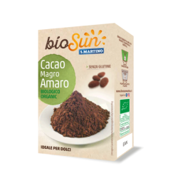 BIOSUN CACAO MAGRO AMARO BIOLOGICO SENZA GLUTINE 75 GR.