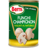 BERNI FUNGHI CHAMPIGNON TAGLIATI AL NATURALE 400 GR.