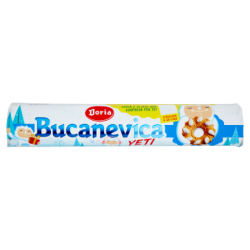 DORIA BUCANEVE IN TUBO BISCOTTI FROLLINI CON GOCCE DI GLASSA 200 GR.