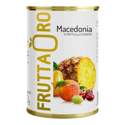 FRUTTA ORO MACEDONIA SCIROPPATA 415 GR.