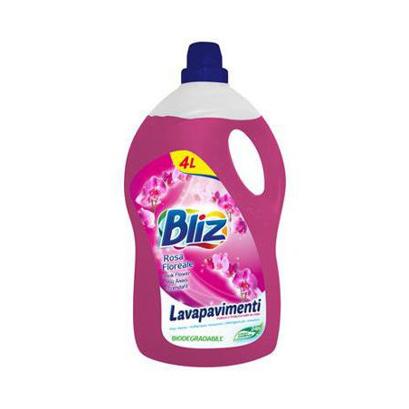 BLIZ LAVAPAVIMENTI ALLA ROSA FLOREALE 4 LT.