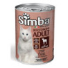 SIMBA CAT BOCCONCINI PER GATTI ADULTI CON AGNELLO IN LATTINA 415 GR.