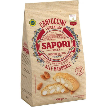 SAPORI 1832 CANTUCCINI TOSCANI ALLE MANDORLE 250 GR.