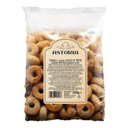 ASTORIA TARALLI GUSTO CACIO E PEPE 250 GR.