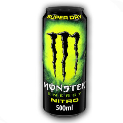 MONSTER ENERGY NITRO SUPER DRY 0.50 LT.