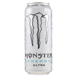 MONSTER ENERGY ULTRA WHITE SENZA ZUCCHERO E SENZA CALORIE 0.50 LT.