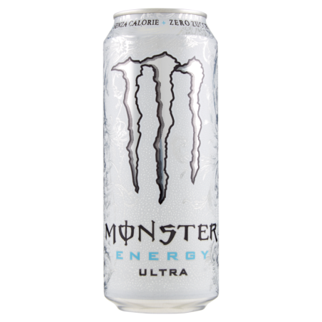 MONSTER ENERGY ULTRA WHITE SENZA ZUCCHERO E SENZA CALORIE 0.50 LT.