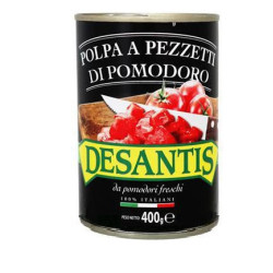 DESANTIS POLPA DI POMODORO IN PEZZI 400 GR.