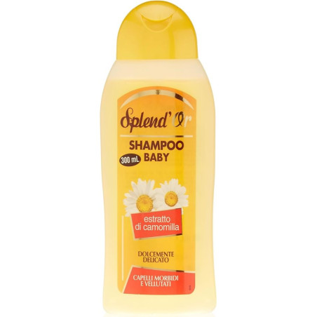 SPLEND'OR SHAMPOO BABY CON ESTRATTO DI CAMOMILLA DOLCEMENTE DELICATO 300 ML.