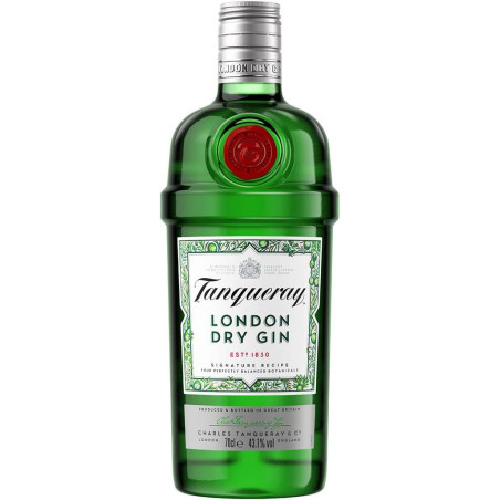 TANQUERAY LONDON DRY GIN VOL. 43.1% 700 ML.