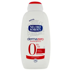 NEUTRO ROBERTS DERMAZERO BAGNODOCCIA IPOALLERGENICO PER PELLE INTOLLERANTE 600 ML.