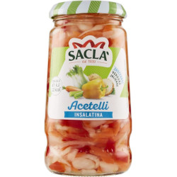 SACLÀ ACETELLI INSALATINA DI VERDURE ALLA JULIENNE CROCCANTI SOTTACETO 290 GR.