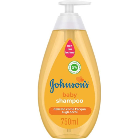 JOHNSON'S BABY SHAMPOO PER BAMBINI CON DISPENSER 750 ML.