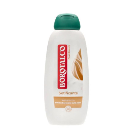 BOROTALCO BAGNOSCHIUMA SETIFICANTE AI FIORI BIANCHI 450 ML.