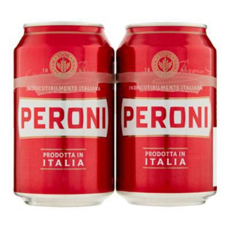 PERONI BIRRA IN LATTINA VOL. 4,7° 2x33 CL.