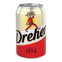 BIRRA DREHER IN LATTINA VOL. 4,7° 33 CL.